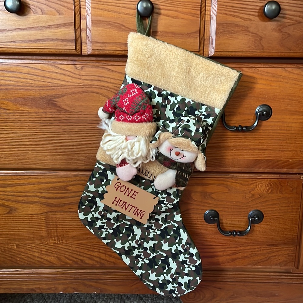 Gone Hunting Stocking - Picture 1 of 5